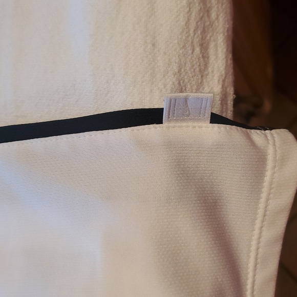 Nike DRI-FIT Running White & Black Sz. L Shirt - Picture 8 of 13